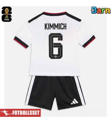 Tyskland Joshua Kimmich #6 Hemmatröja Barn VM 2026 Kortärmad (+ Korta byxor)